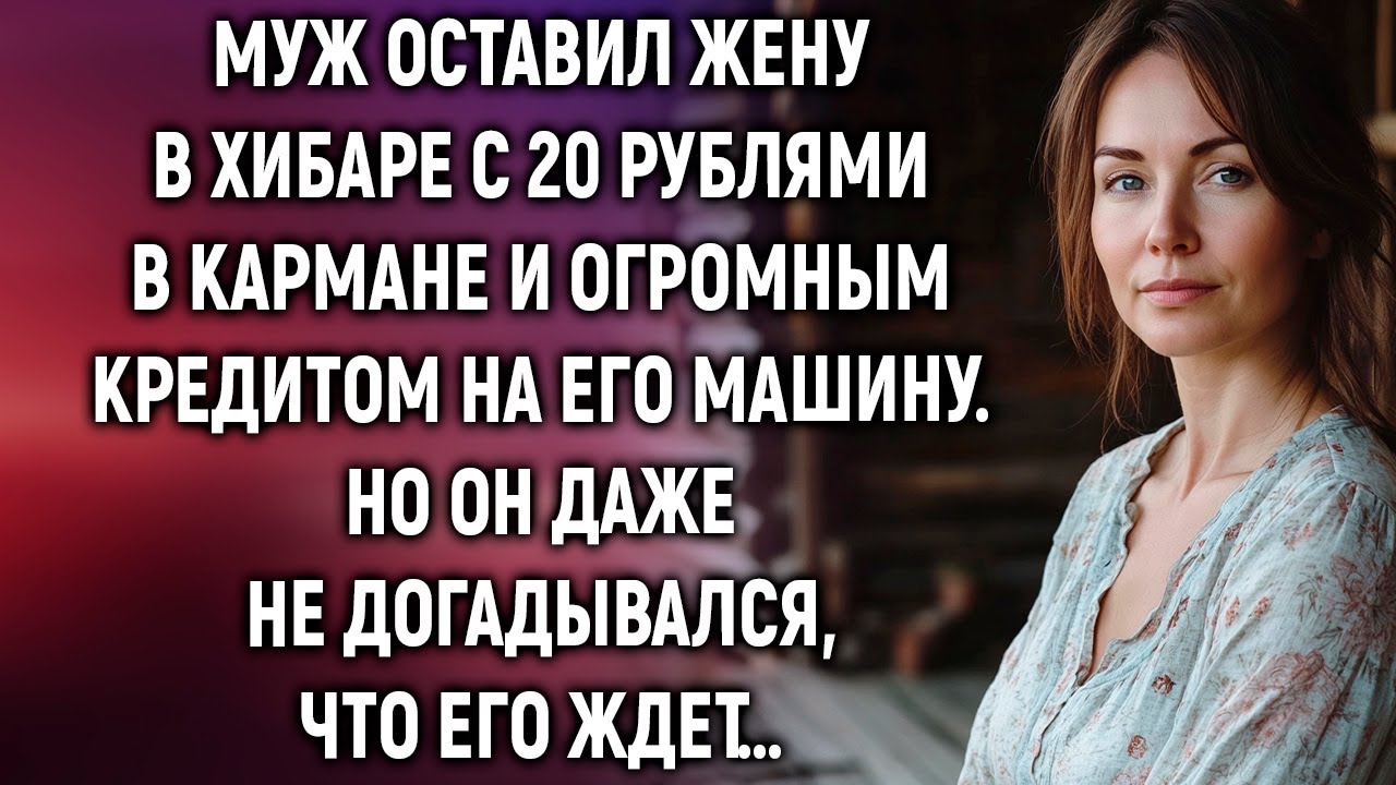 Муж оставил жену в хибаре с огромным кредитом. Но он даже не догадывался, что его ждет…