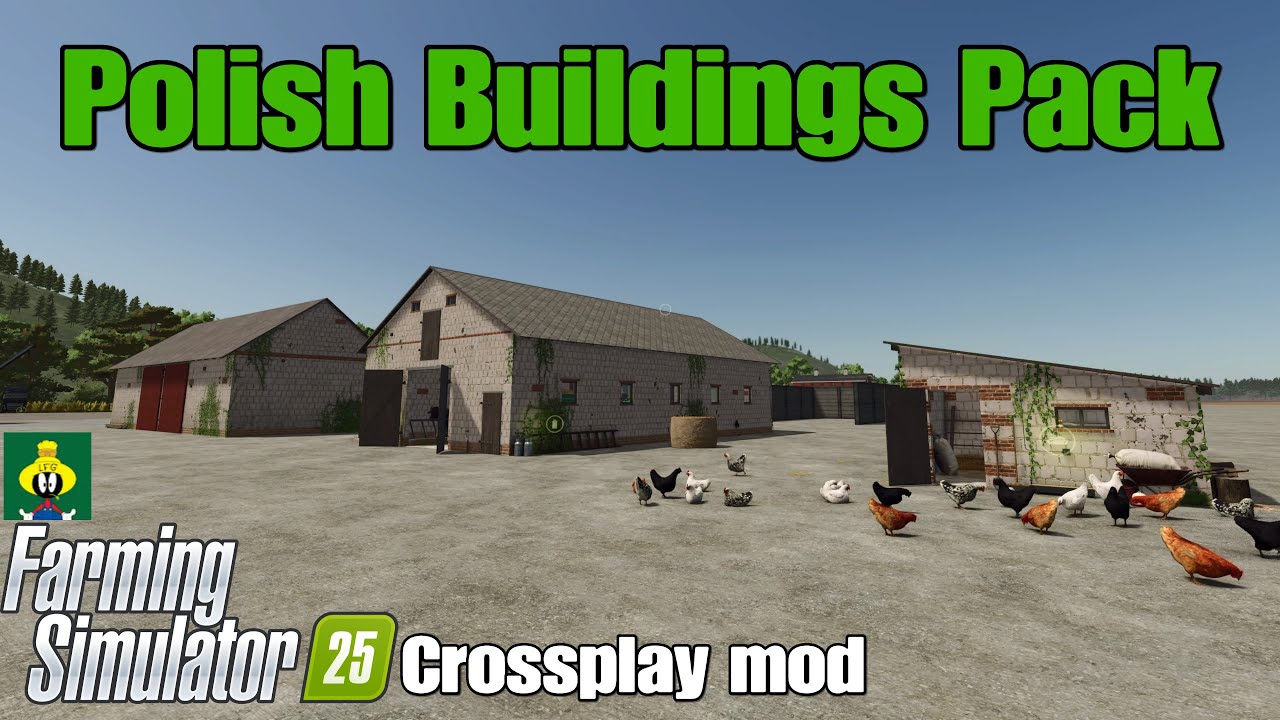 Polish Buildings Pack / FS25 crossplay mod