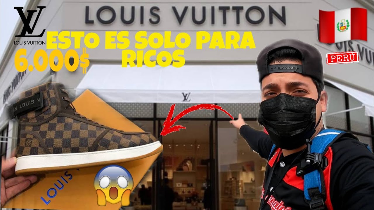 ASÍ es LA TIENDA LOUIS VUITTON JOCKEY PLAZA la MÁS CARA de PERU #venezolanoenPeru @ederson rodriguez
