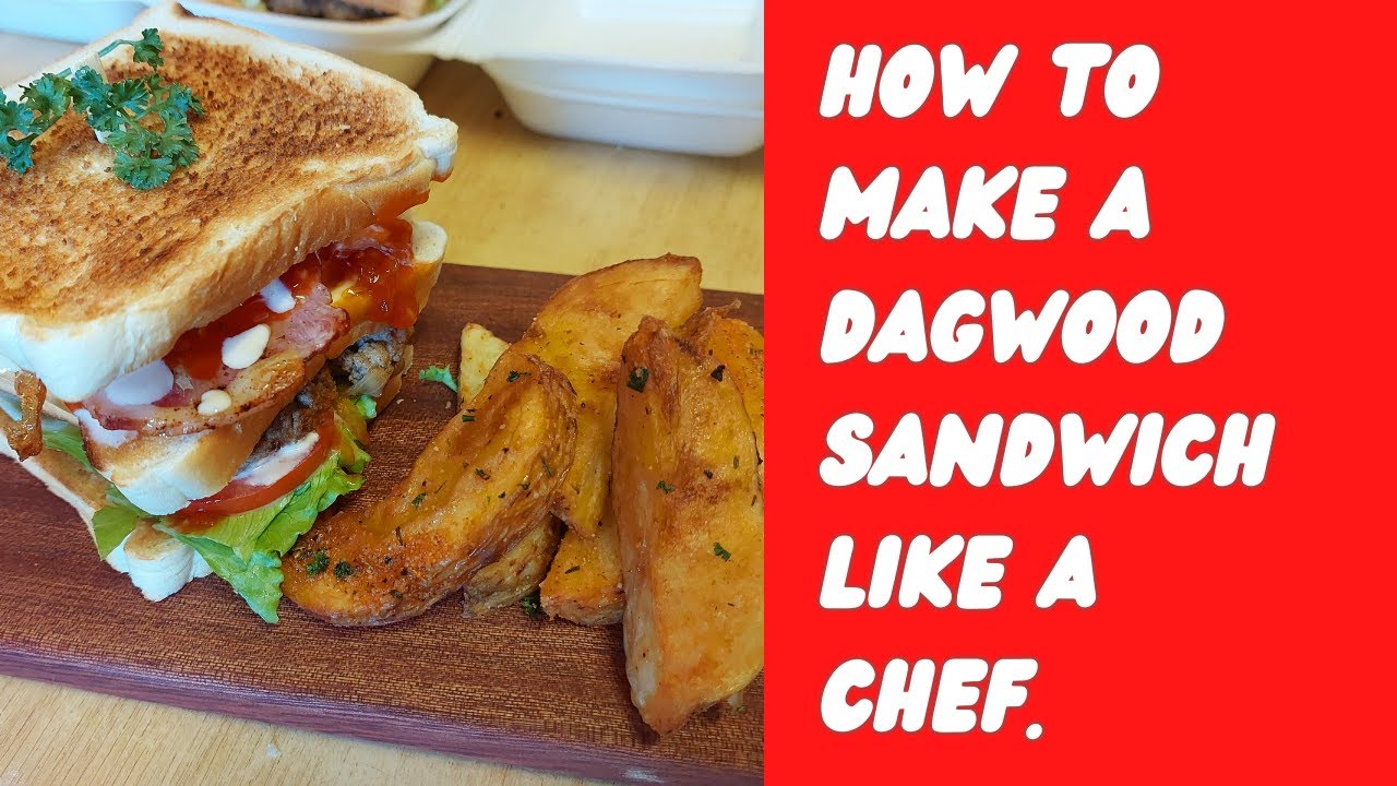 How to make a Dagwood Sandwich like a chef.  #cooking #recipe #chef