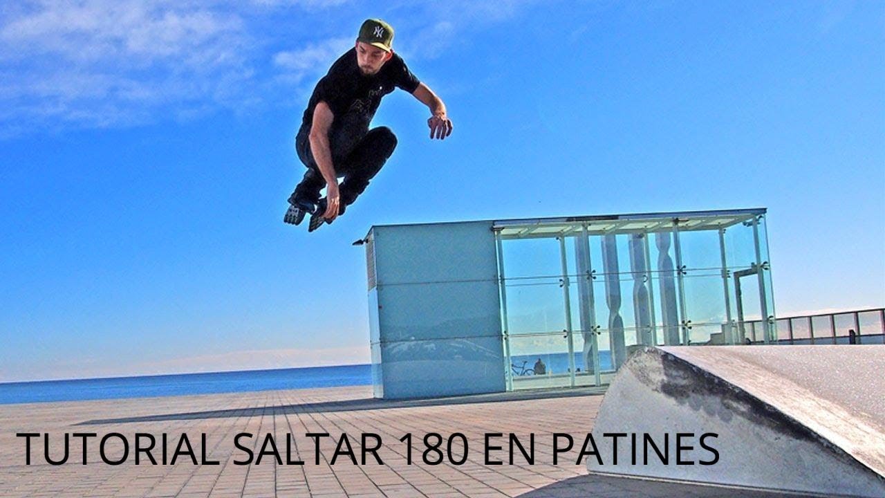 TUTORIAL Patinaje en Línea: Como saltar 180, como hacer 180 con patines