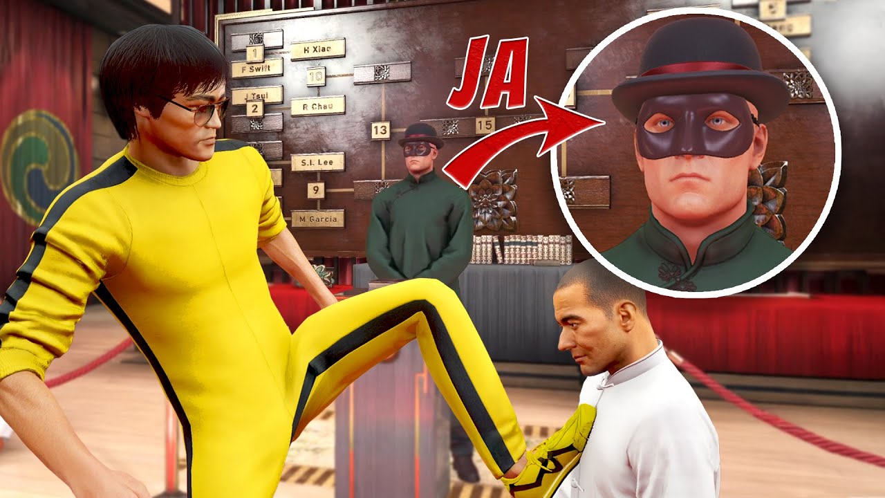 Jak SFAŁSZOWAŁEM turniej z Brucem Lee w Hitmanie!