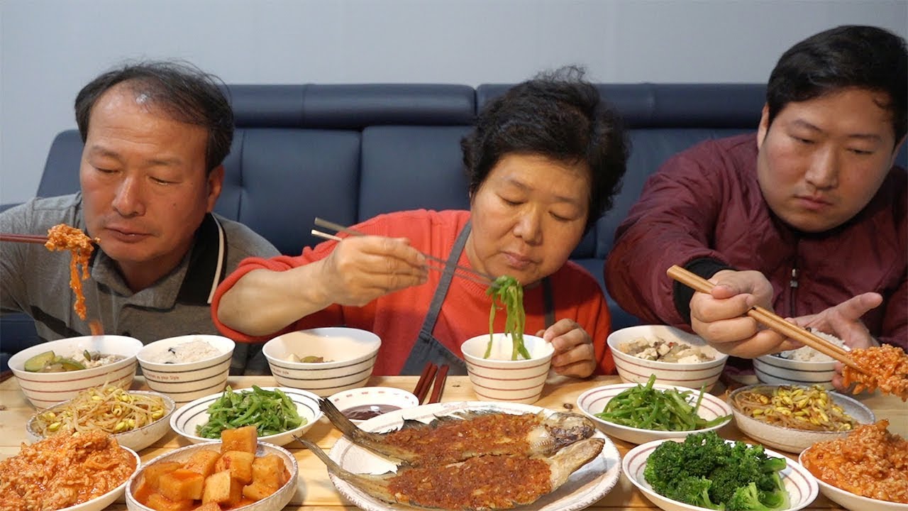 밥도둑이라는 [[밥식해, 가자미조림]] 집밥 요리&먹방!! - Mukbang eating show