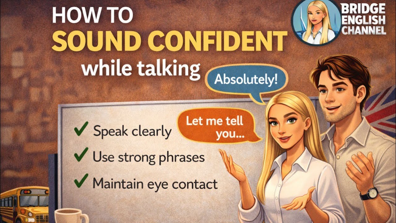 How to Sound Confident While Talking in English