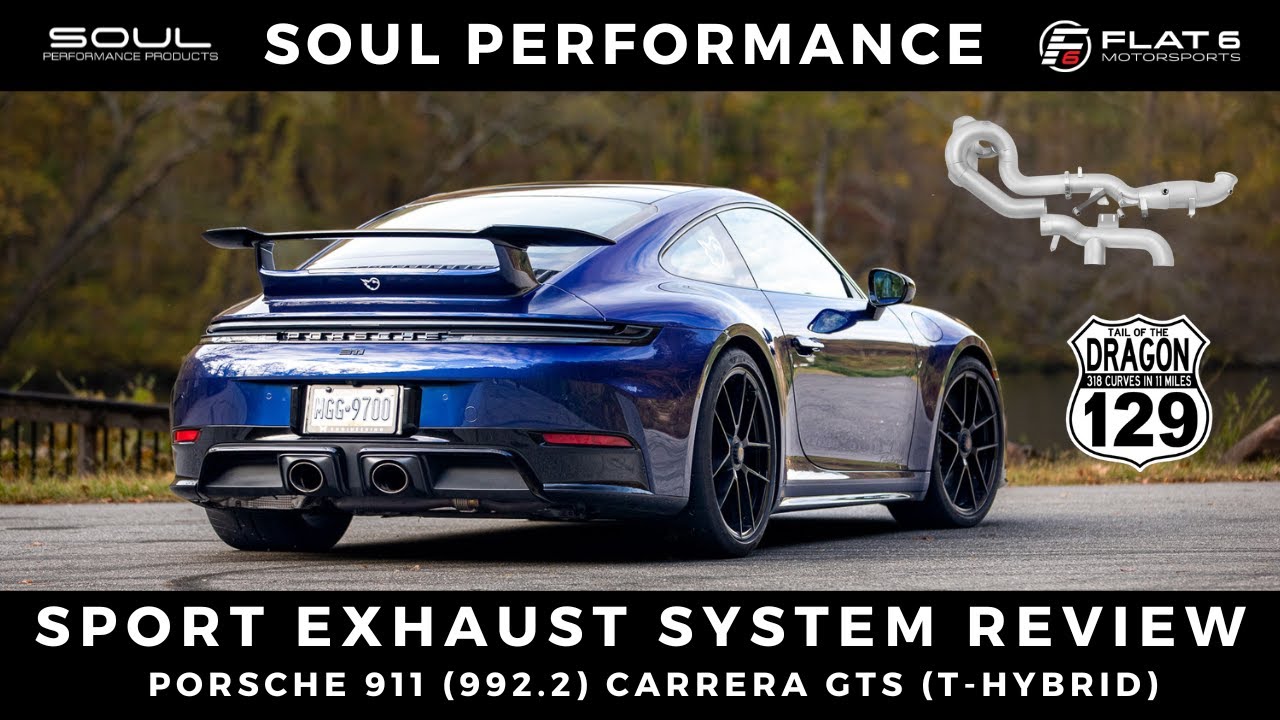 Обзор выхлопной системы Soul Performance для Carrera GTS 992.2 (Flat 6 Motorsports)
