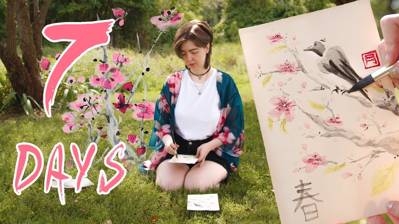 Going Into Seclusion to Study Chinese Brush Painting