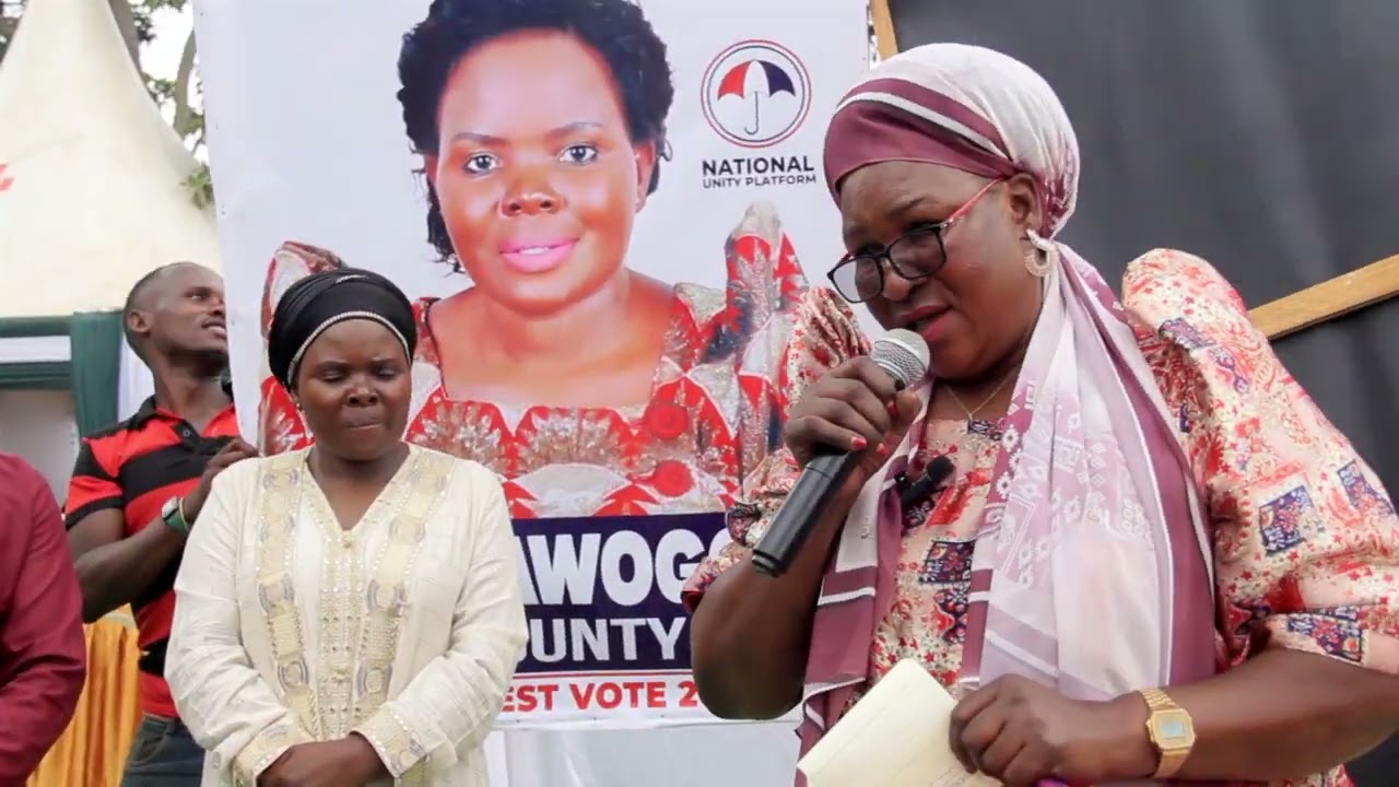 Hon Namayanja Florence Akomawo ku bwa meya