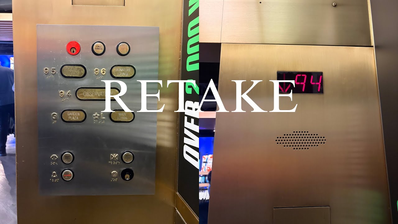 (RETAKE) FAST 1800 FPM Otis Traction Elevators @ 360 Chicago - John Hancock Center | Chicago, IL