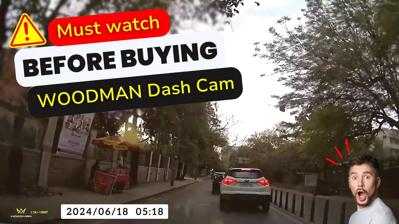 Woodman dash camera review | Actual Quality test review of woodman dash cam 2.5K | my dashcam review