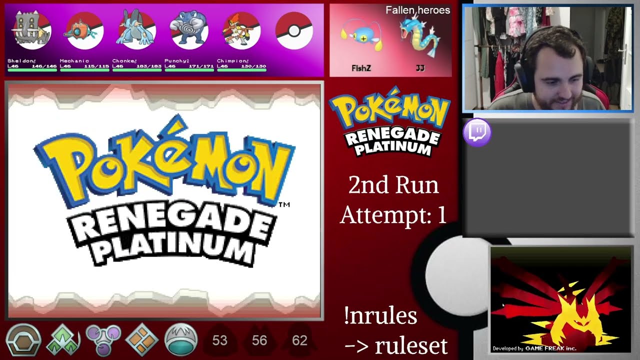 Sad losses... | Pok&eacute;mon Renegade Platinum Nuzlocke | Full Twitch Stream (07/09/2025)
