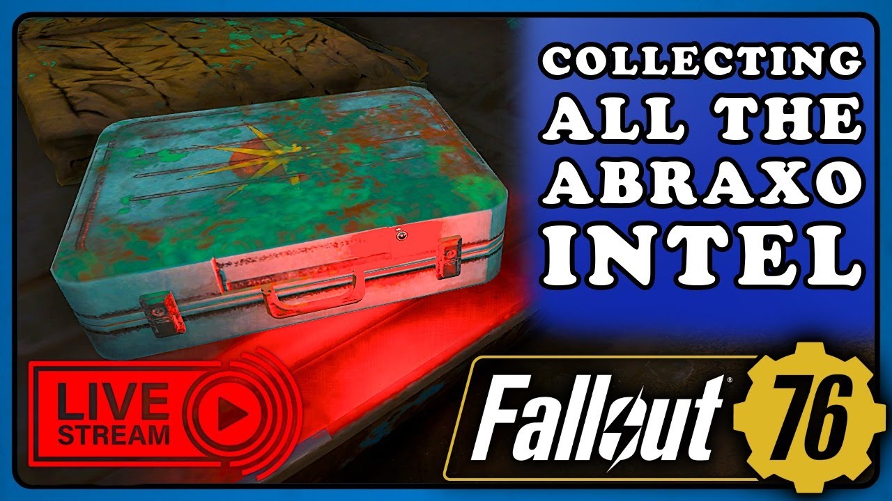 Fallout 76: Collecting All Abraxodyne Intel.