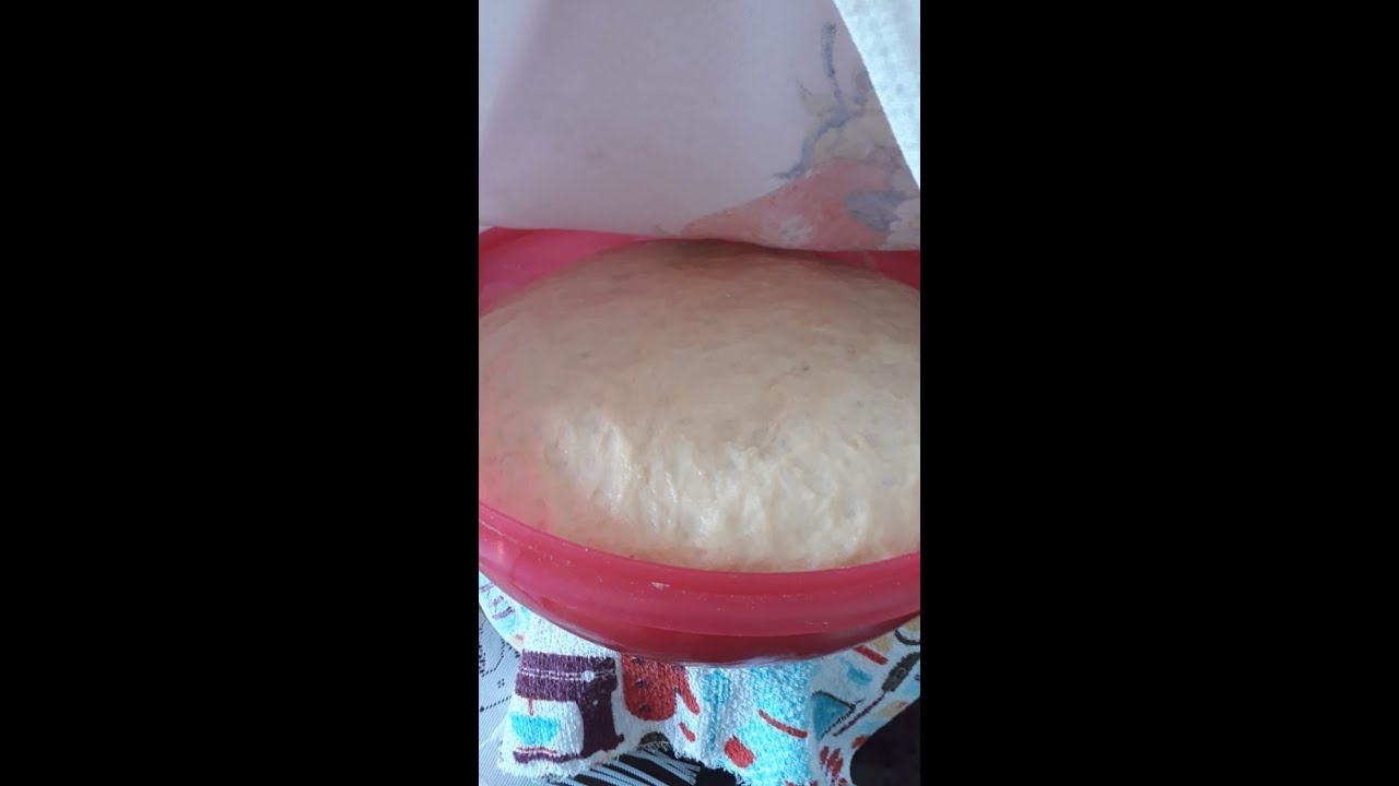 Massa de Pão Com fermento de Cristo | Muito fácil não precisa sovar.