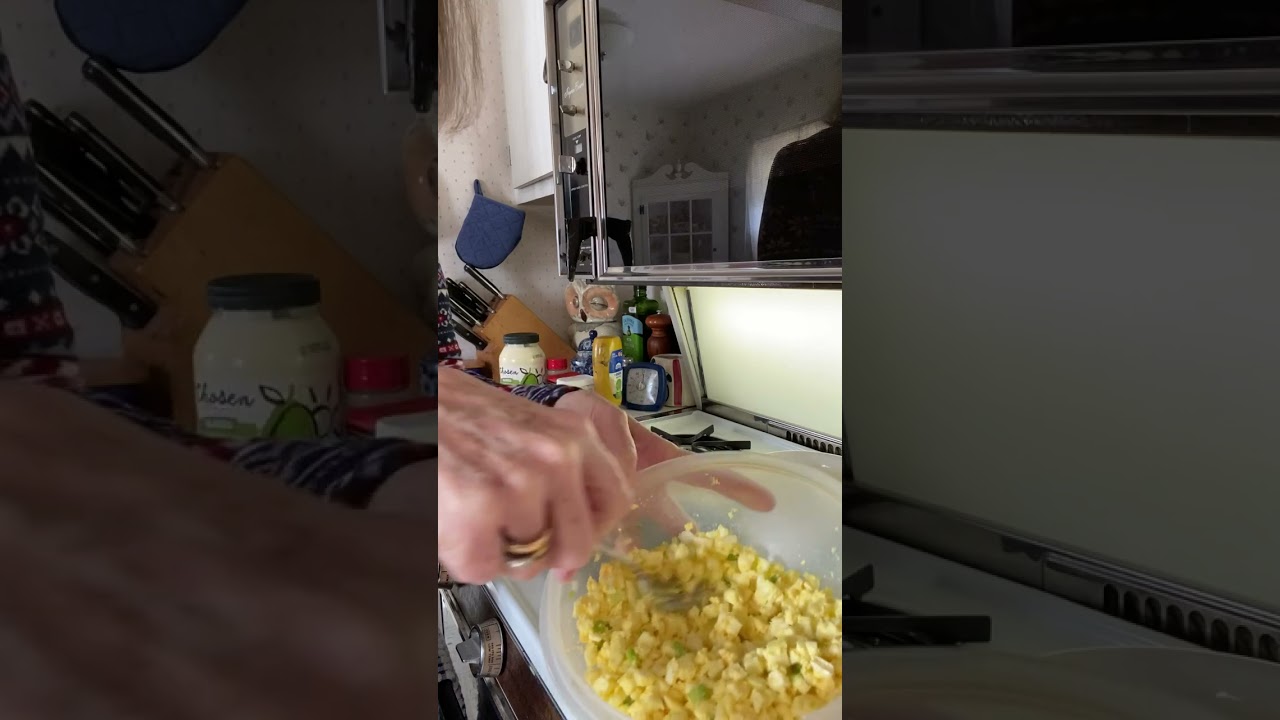 Ep 35: 🙀 “Deviled” Egg Salad Recipe Easy Vintage 1950’s 🐣