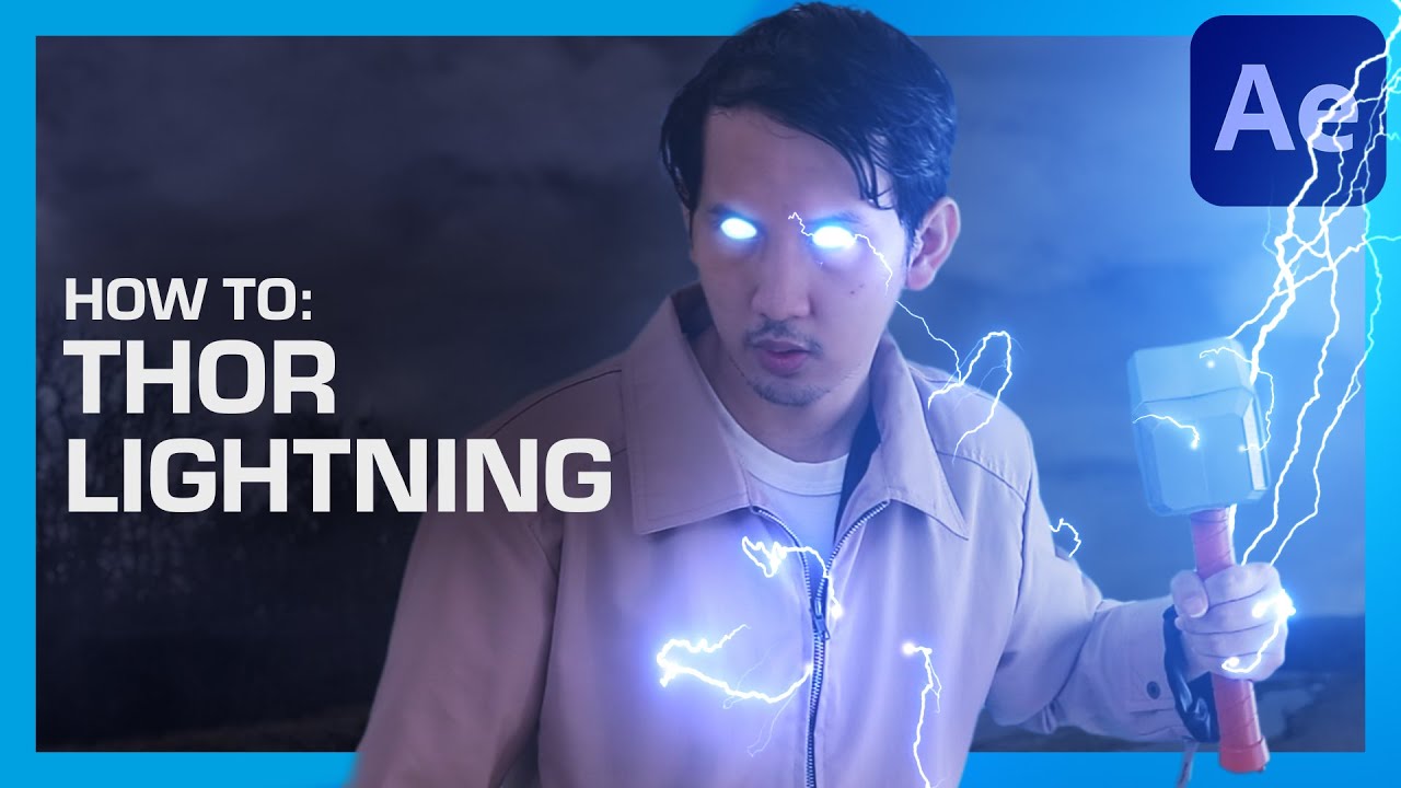Урок по созданию эффекта молнии Тора в Adobe After Effects