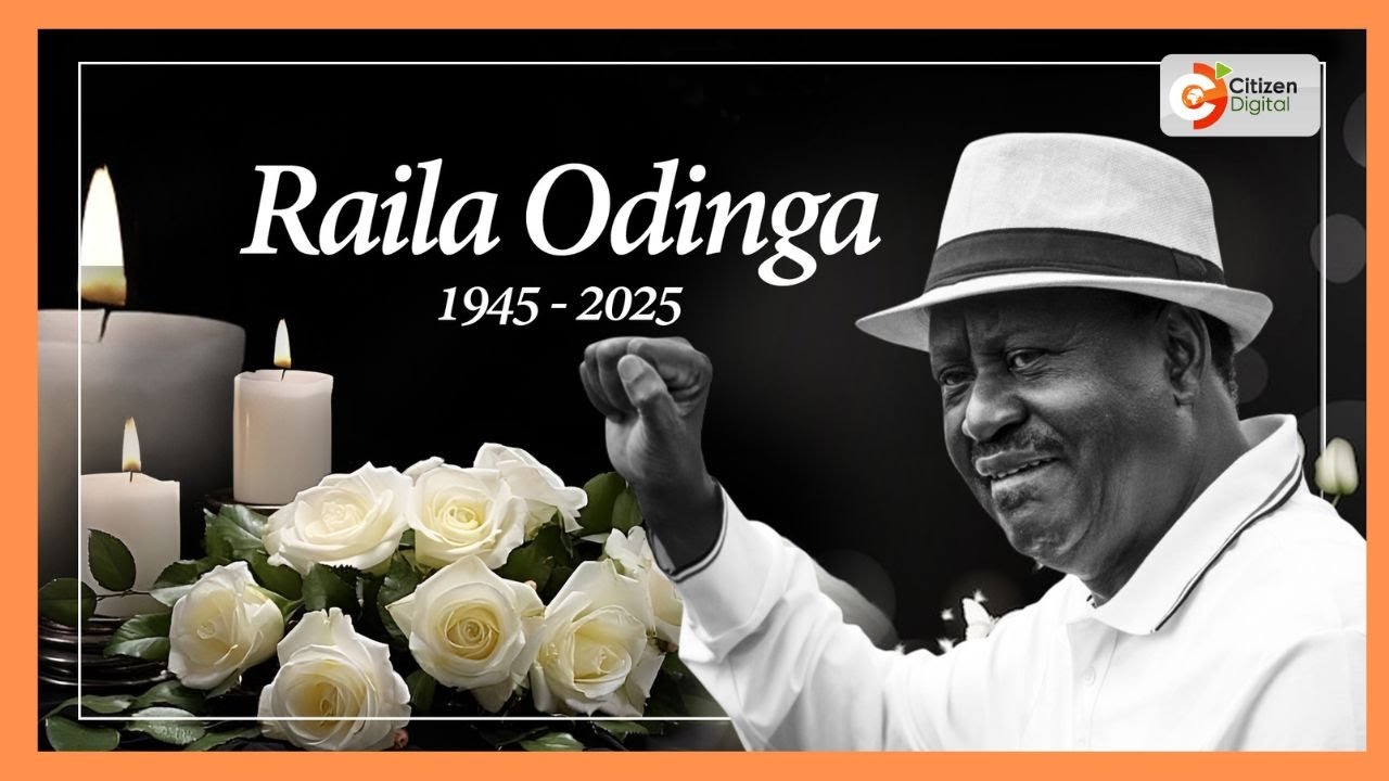 Footage from Kerala, India showing the body of Raila Odinga arriving at the morgue