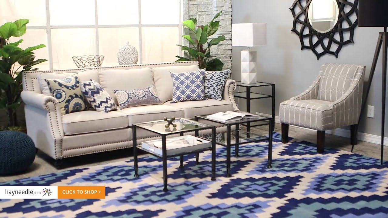 A Modern Living Room: Before & After | hayneedle.com
