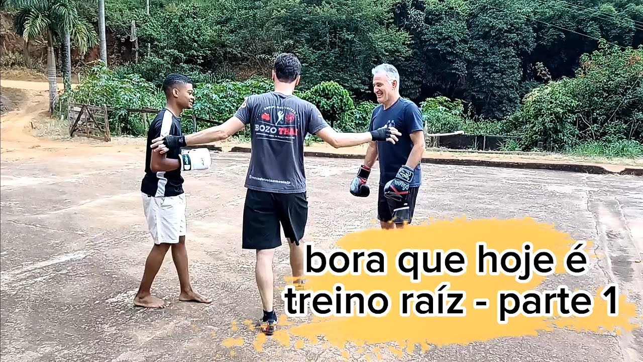 Treino raíz de Kickboxing em São Miguel - MG parte 1