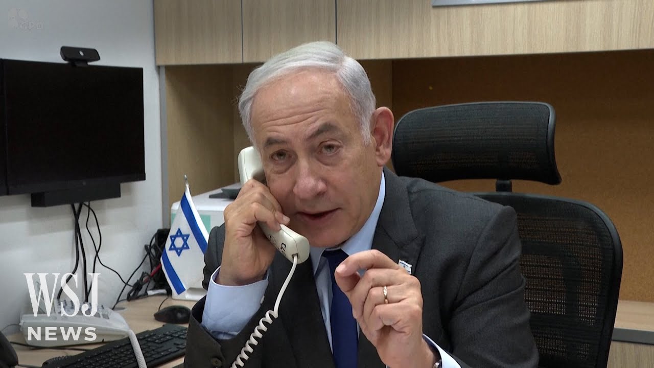Israel&rsquo;s Netanyahu Calls President Biden, Compares Hamas Attack to ISIS | WSJ News