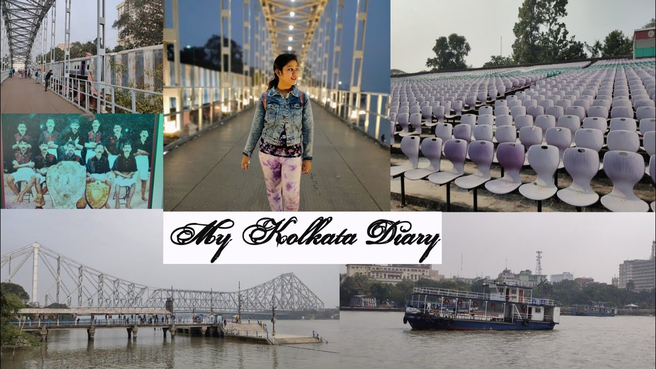 My Kolkata Diary।Howrah Ferry Ghat/Babughat/Mohunbagan Athletic Club/Mohun Bagan Ground