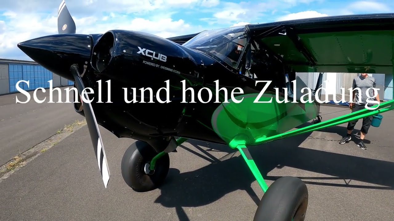 Cub Crafters Leichtflieger CC 19 XCub CC393 Ultralight Flugplatz Hangelar NEU 4k 11-2023