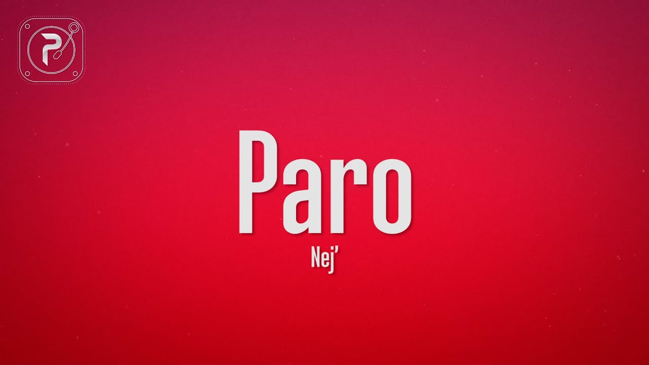 NEJ' - Paro (Lyrics) (tiktok version)