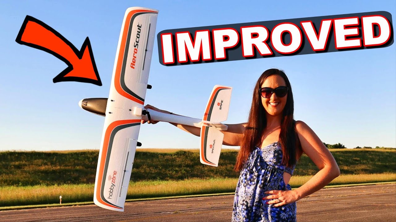 ЛУЧШИЙ В МИРЕ РАДИУСНЫЙ САМОЛЁТ ДЛЯ НАЧИНАЮЩИХ! - HobbyZone AeroScout S 2 - TheRcSaylors