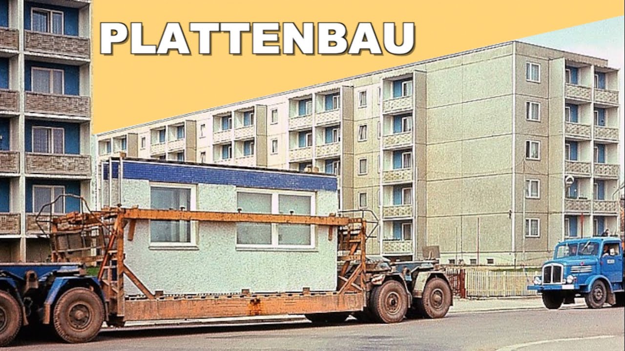 Платтенбау — типичные восточногерманские дома