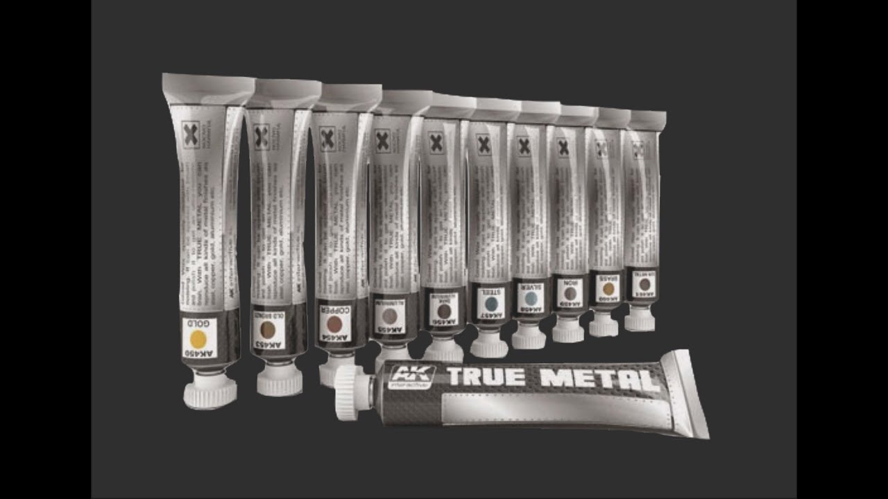 Обзор инструмента для масштабной модели AK True Metal Paints