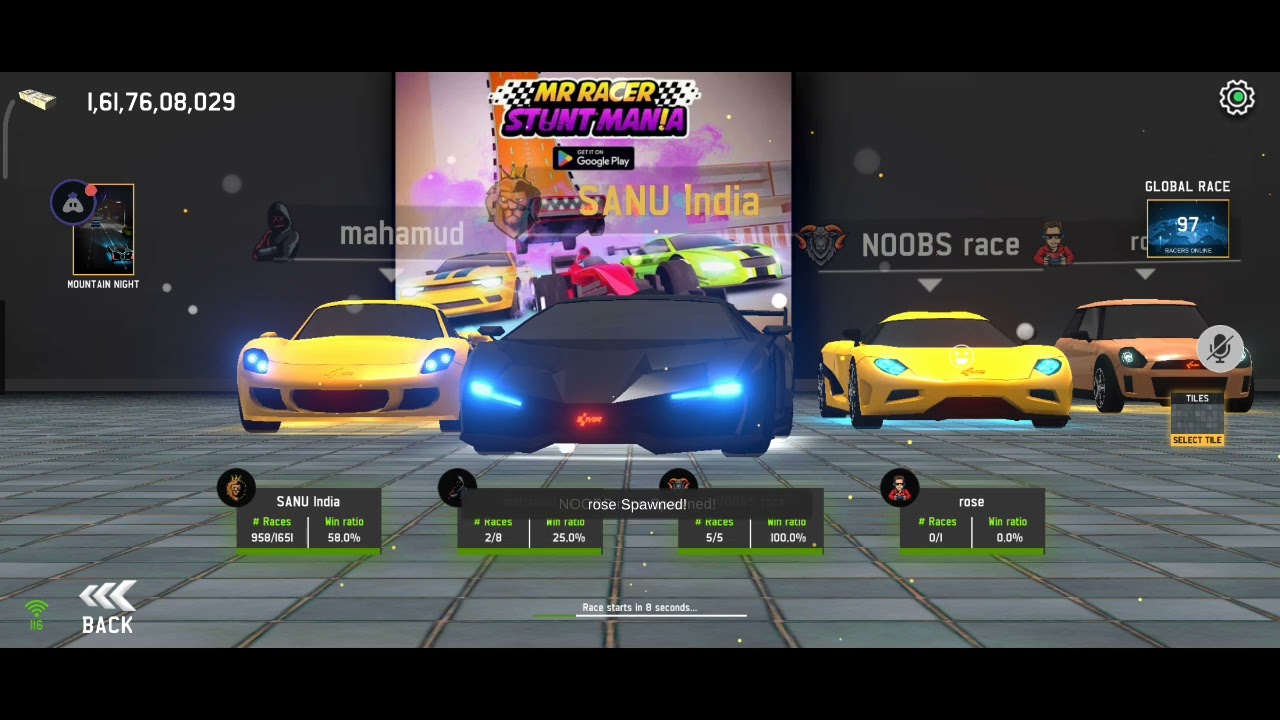 MR RACER (DEVIL) FINISH MULTIPLAYER 🌏, LEADERBOARD, MR RACER