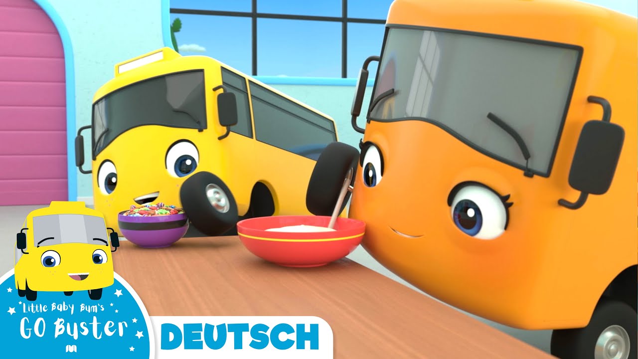 Buster geht auf eine Geburtstagsfeier | Go Buster Deutsch | Kinderlieder.| Cartoons für Kinder
