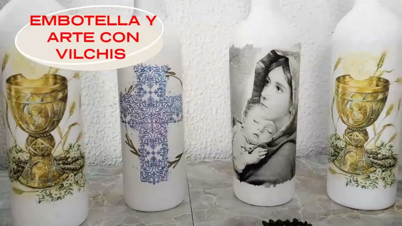 BOTELLAS DECORADAS FRAY TOMÁS 3
