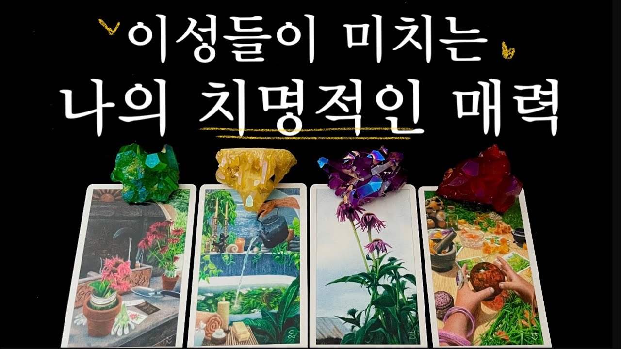 [타로]🫧💙이성을 미치게하는 도화력🩷매력포인트✨
