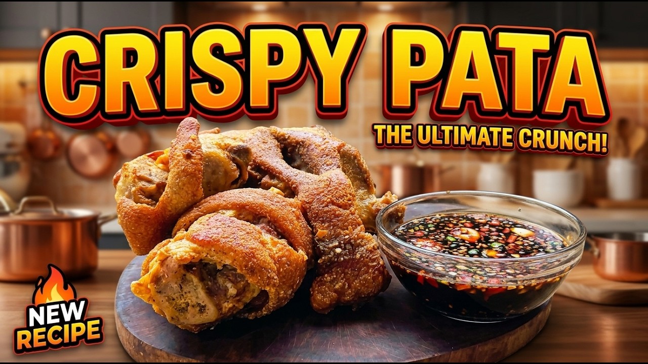 CRISPY PATA / ANG BANGO AT SARAP PALA PAG MAY BEER! 😮
