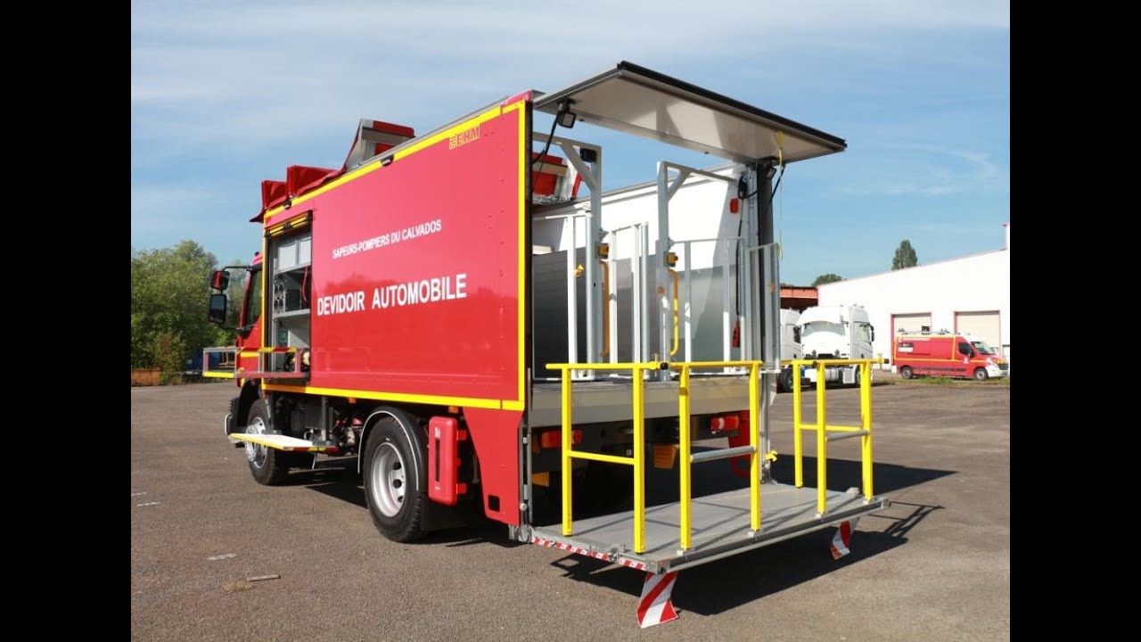 Véhicule Dévidoir automobile SDIS 14 Calvados