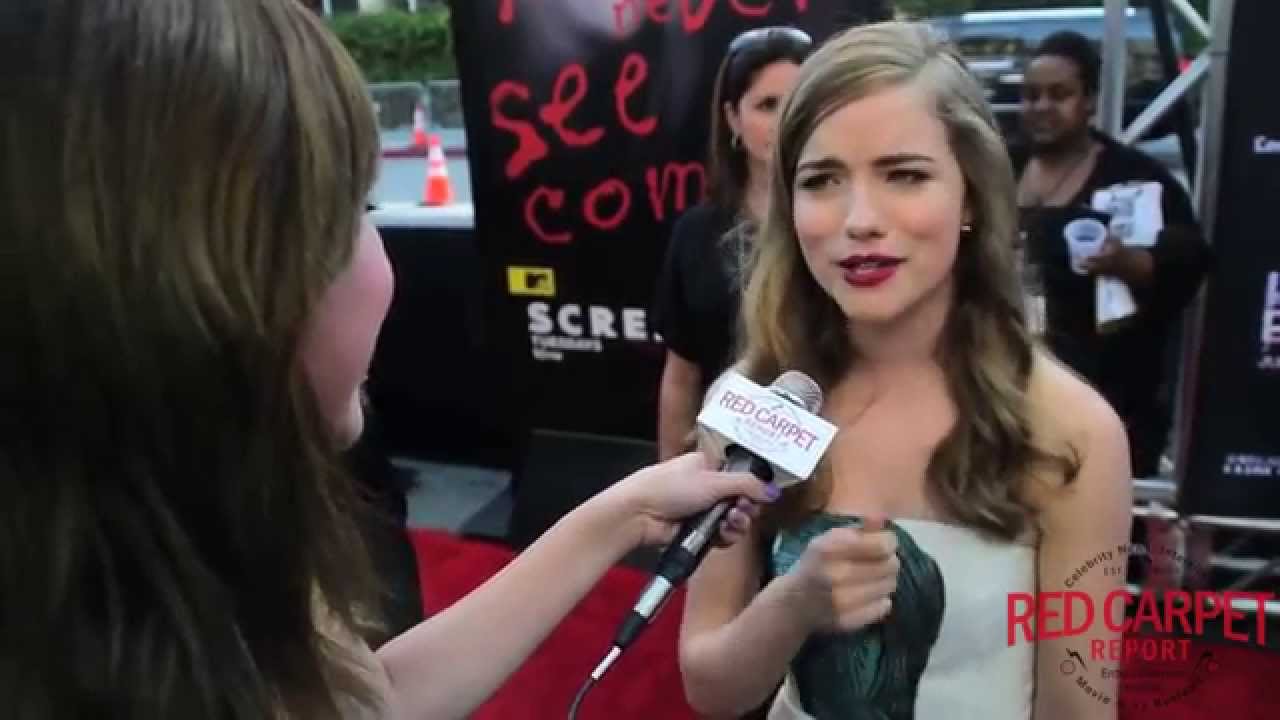 Willa Fitzgerald Interviewed at MTV'S Scream Premiere at LA Film Festival 2015 #MTVScream #LAFF