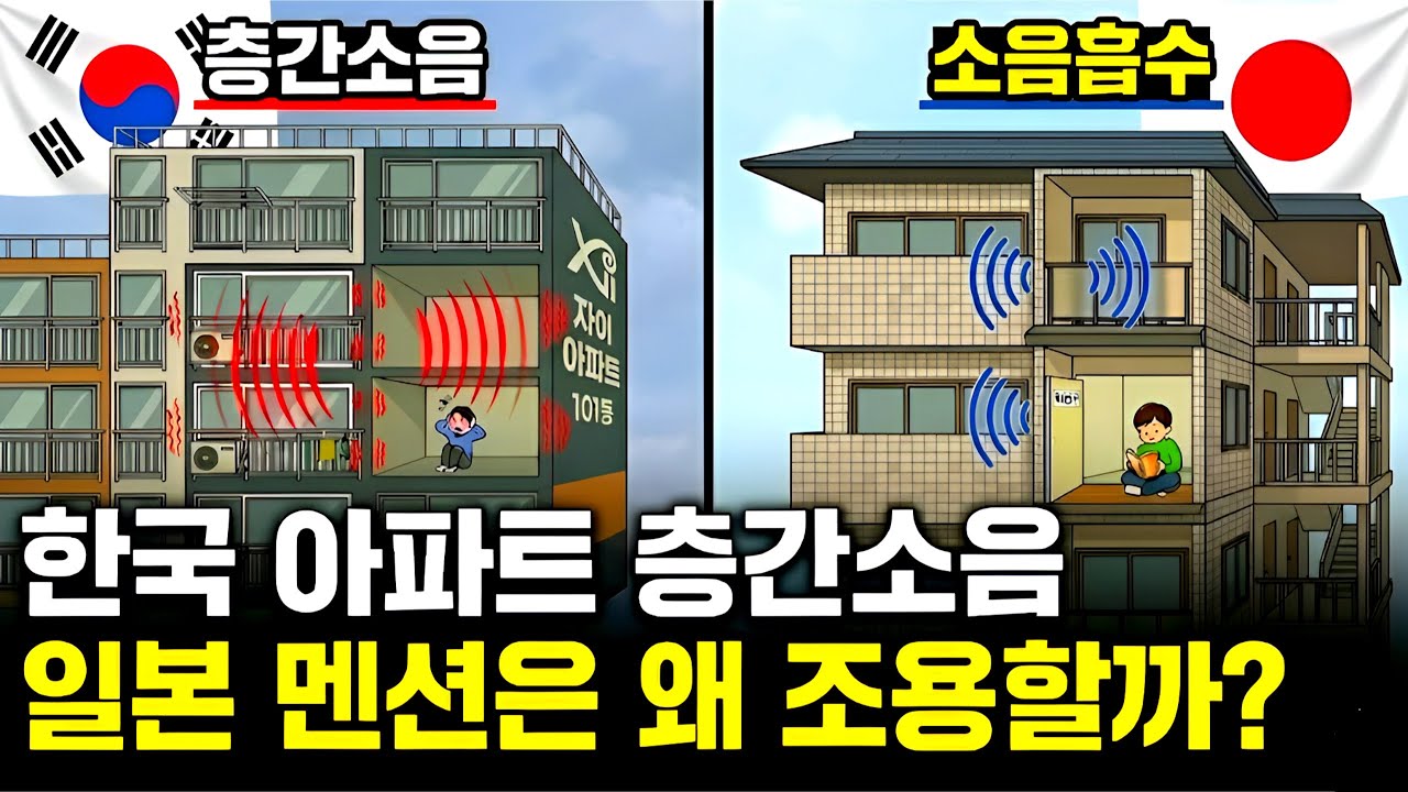 아파트 층간소음 살인, 왜 한국만? 일본 맨션은 어떻게 소음을 막아냈을까?