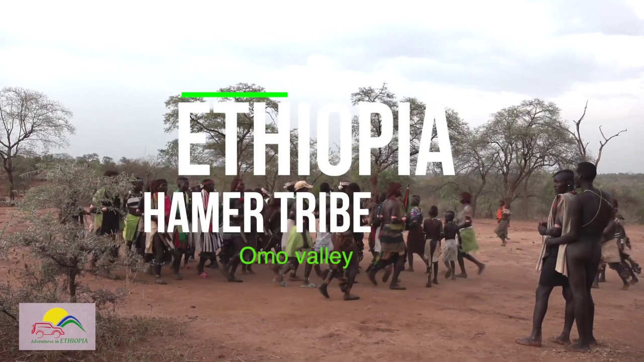 Ethiopia--Bull jumping ceremony-Hamer tribe