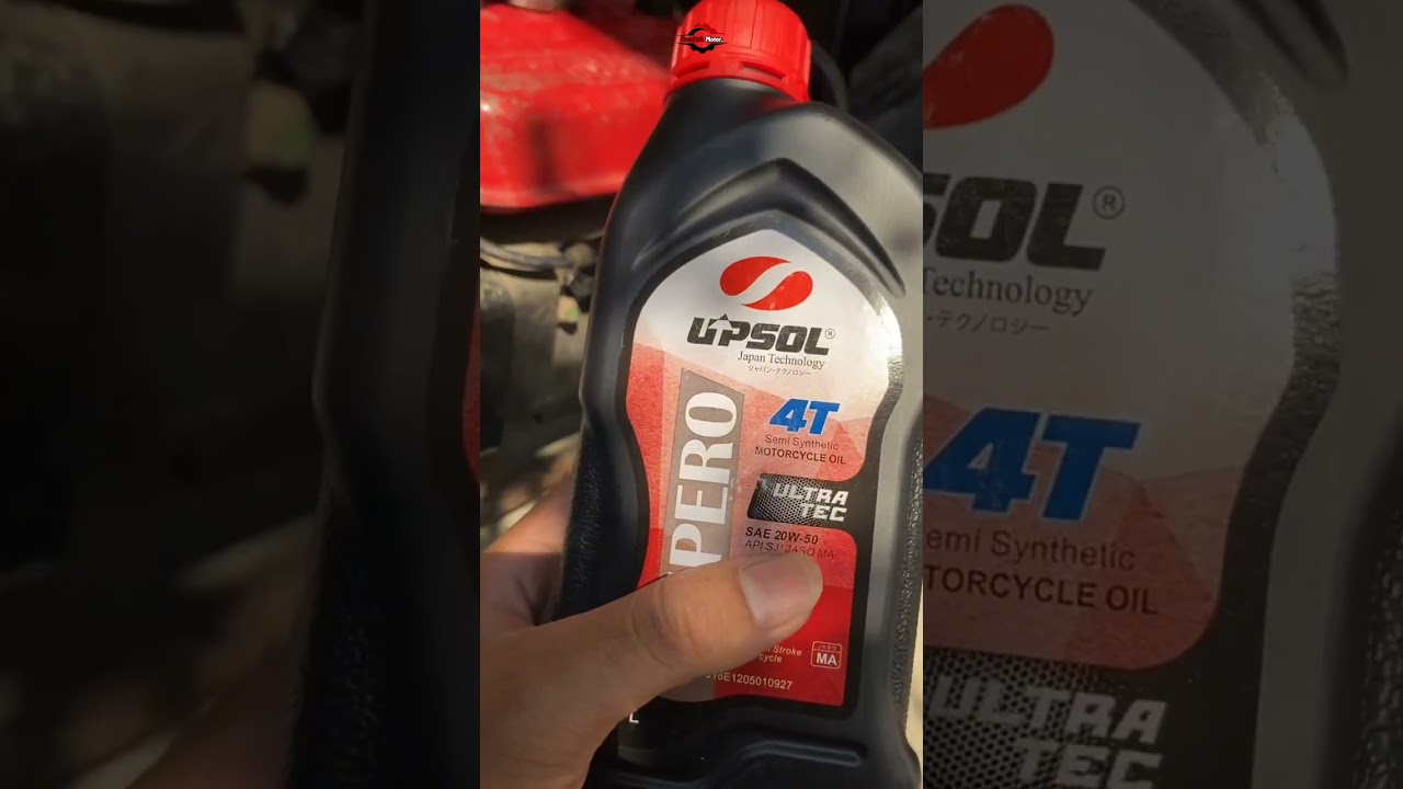 RAHASIA OLI MESIN 4 TAK: UPSOL IMPERO-ULTRATEC 20W-50 800ML Bikin Motor Ngebut?