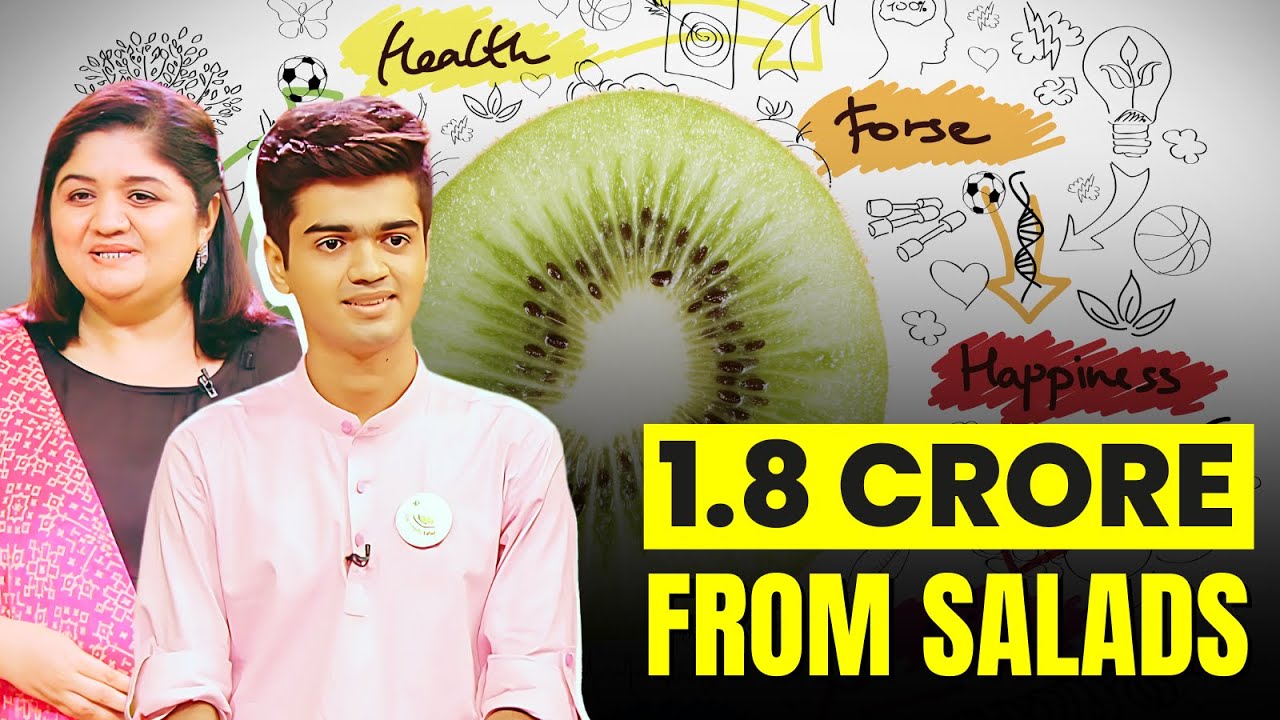 This Mother-Son Duo Built a ₹1.8 Crore Salad Business