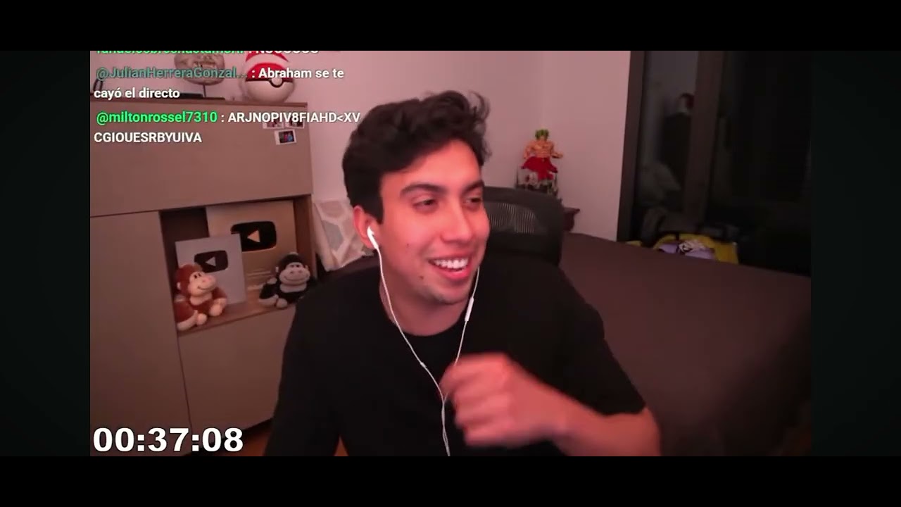 Clip completo elabrahaham llora por su gato😭😭