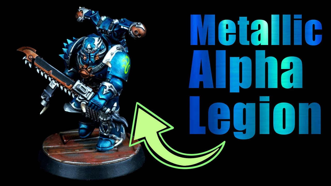 How to paint Alpha Legionaries in 4K!