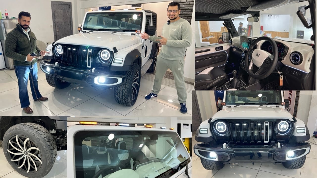Crazy Modified Mahindra Thar From Punjab | 2024 Mahindra Thar | Thar Modification | Bharat Car