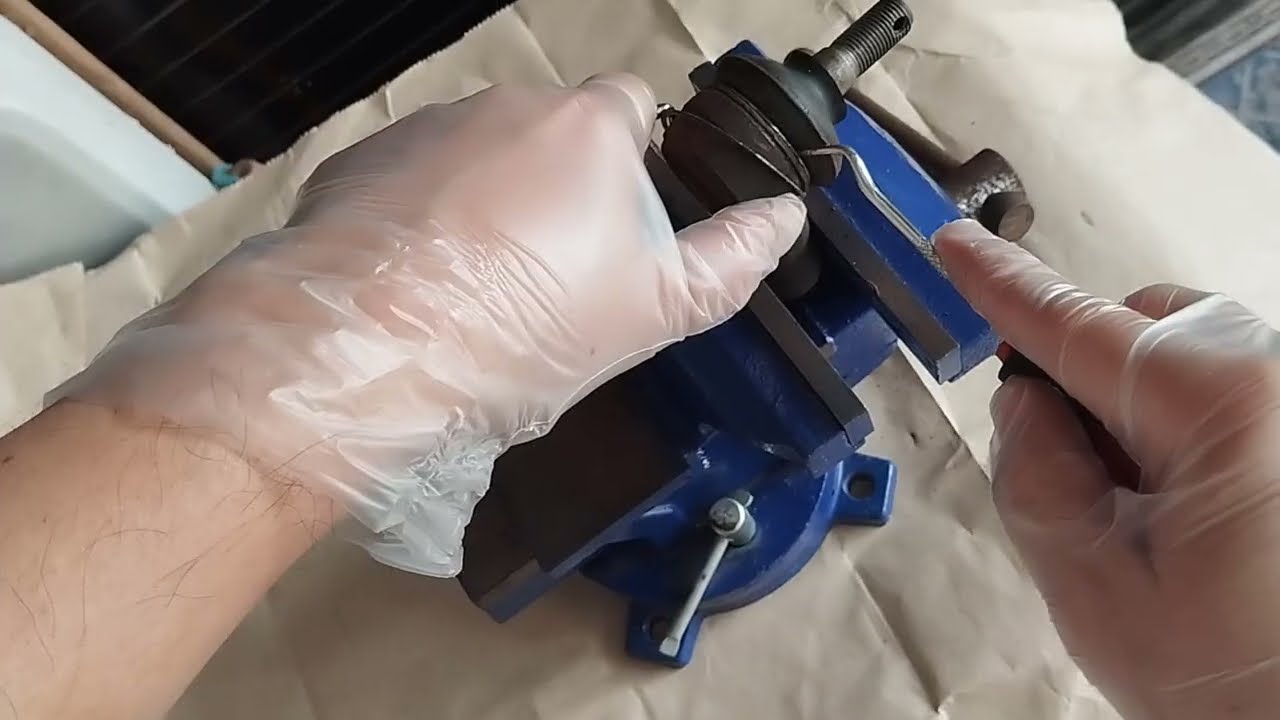 Raw: Regreasing of Tie Rod for Rav4 Gen 1#diy #sxa11 #practice #notapro