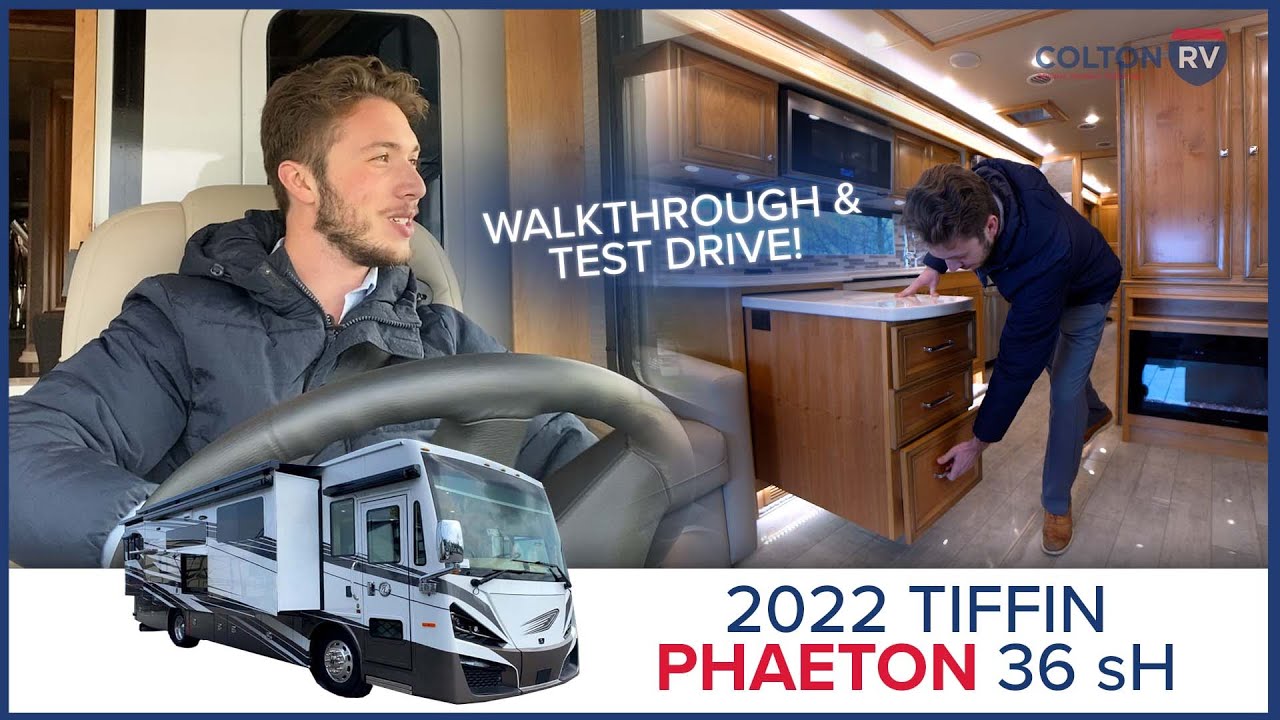 Test Driving the 2022 Tiffin Phaeton 36 SH Class A Motorhome - Plus Complete Walkthrough!