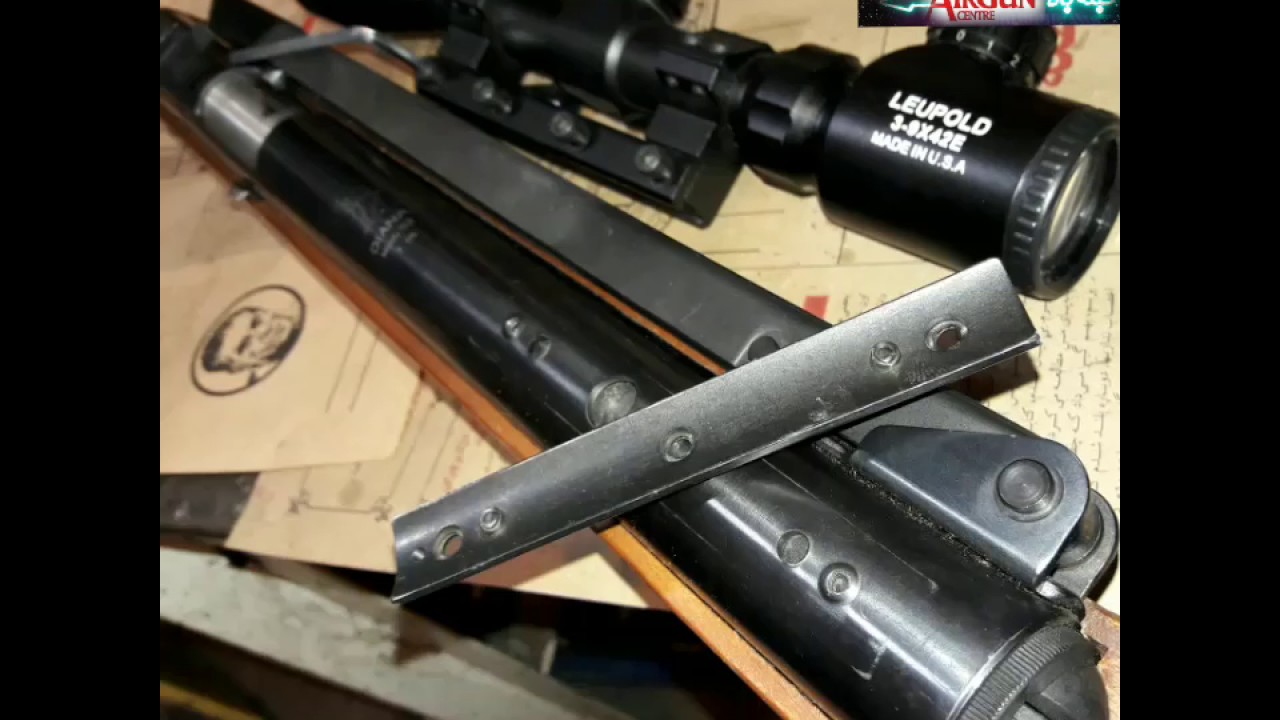 Diana air rifle 52 (chipping off of rails hit by the gun camera & nbsp; repair adjust the camera)