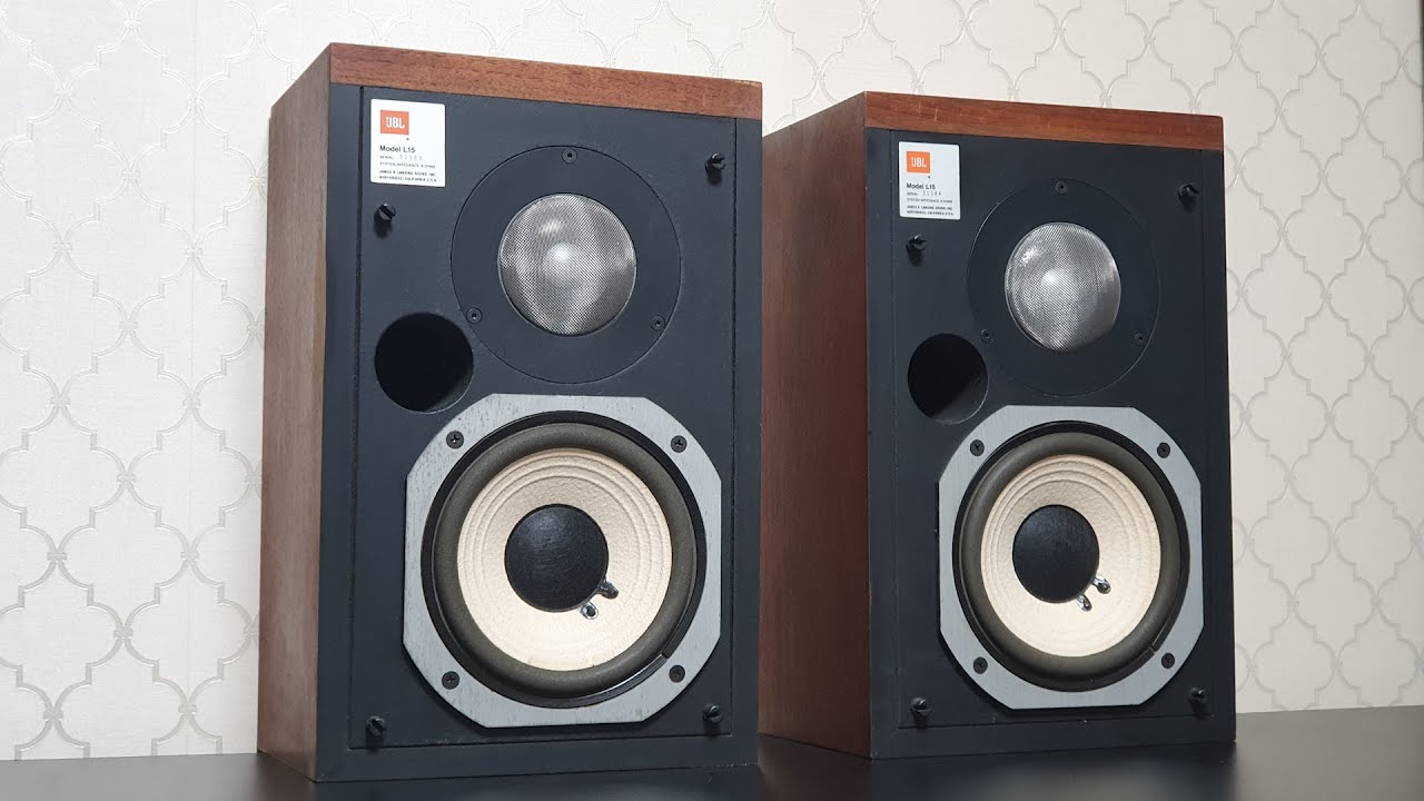 Near-perfect JBL L15 speker photo 완벽에 가까운 제이비엘 L15 상세사진