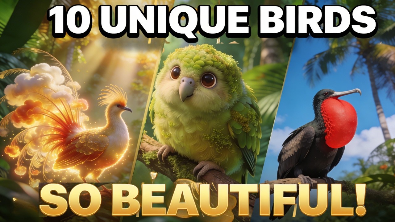 10 Most beautiful birds on Earth — Nature's beauty you have to see up close.