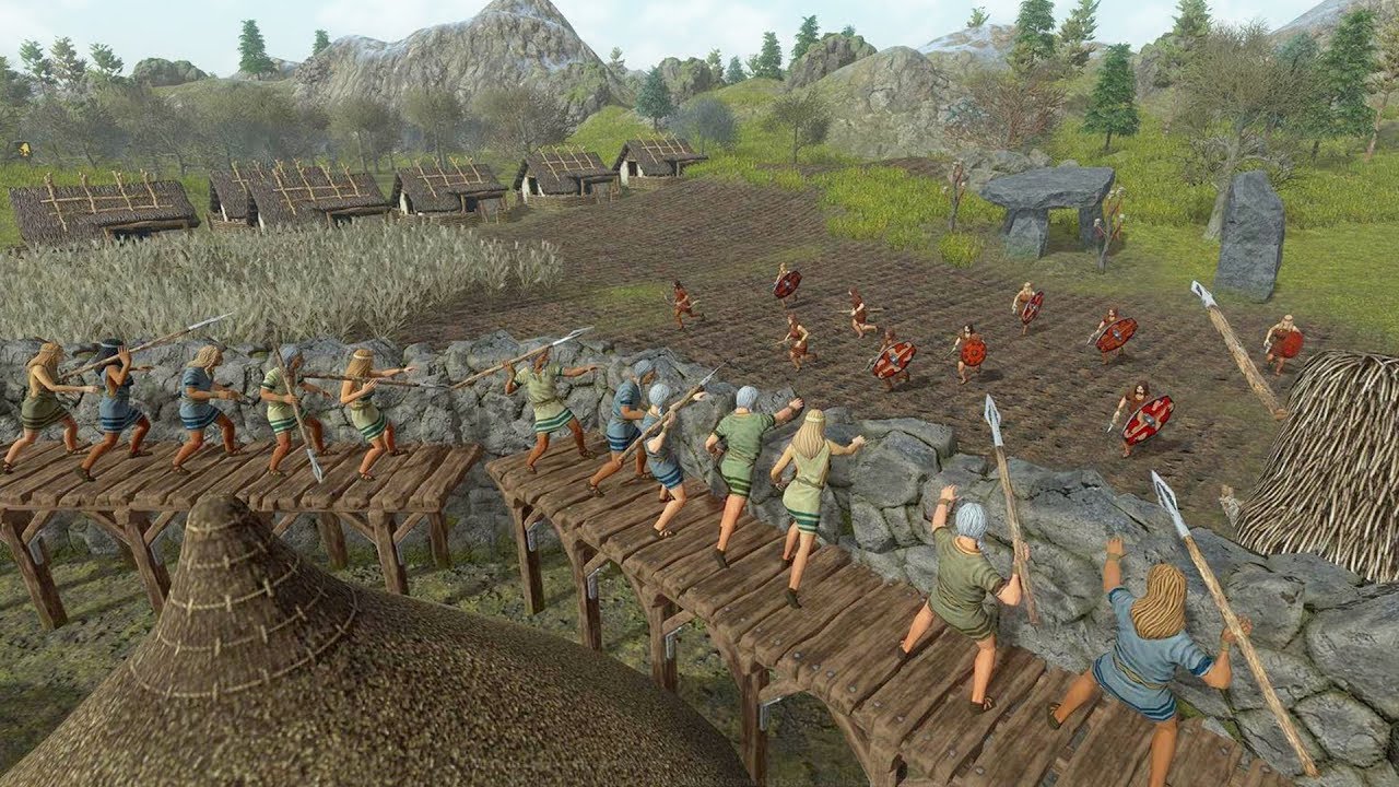 ENEMY ARMY Approaches City Gates | Dawn of Man | Ep. 11 | City Building Warfare Gameplay