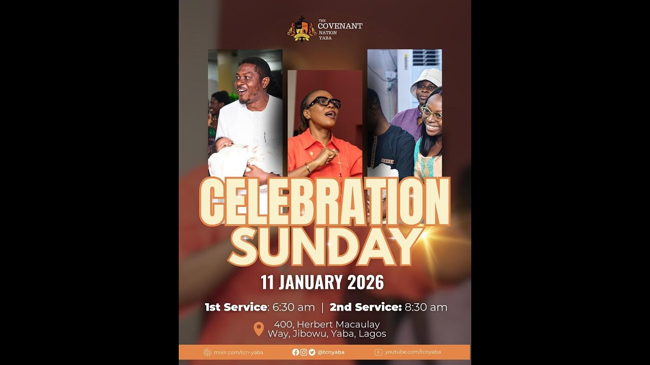 SUNDAY FIRST SERVICE || 11TH JANUARY 2026