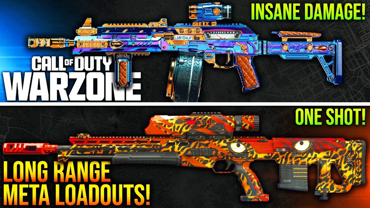 WARZONE: New LONG RANGE META LOADOUTS After Update! (WARZONE META Weapons)